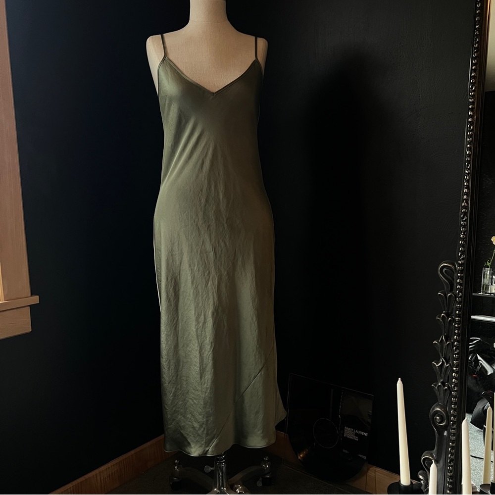 Aritzia midi slip dress